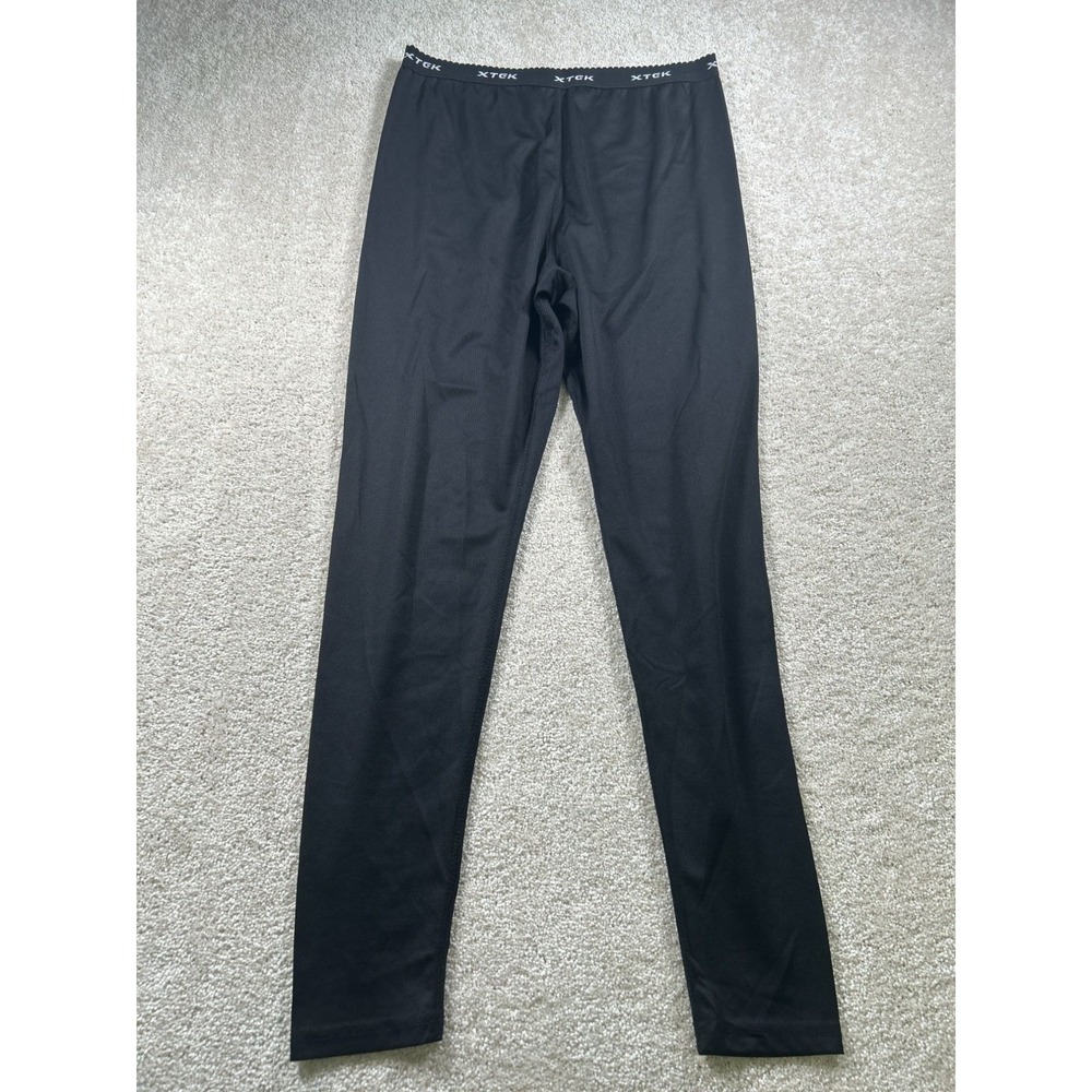 XTEK Black Leggings Medium 100% Polyester